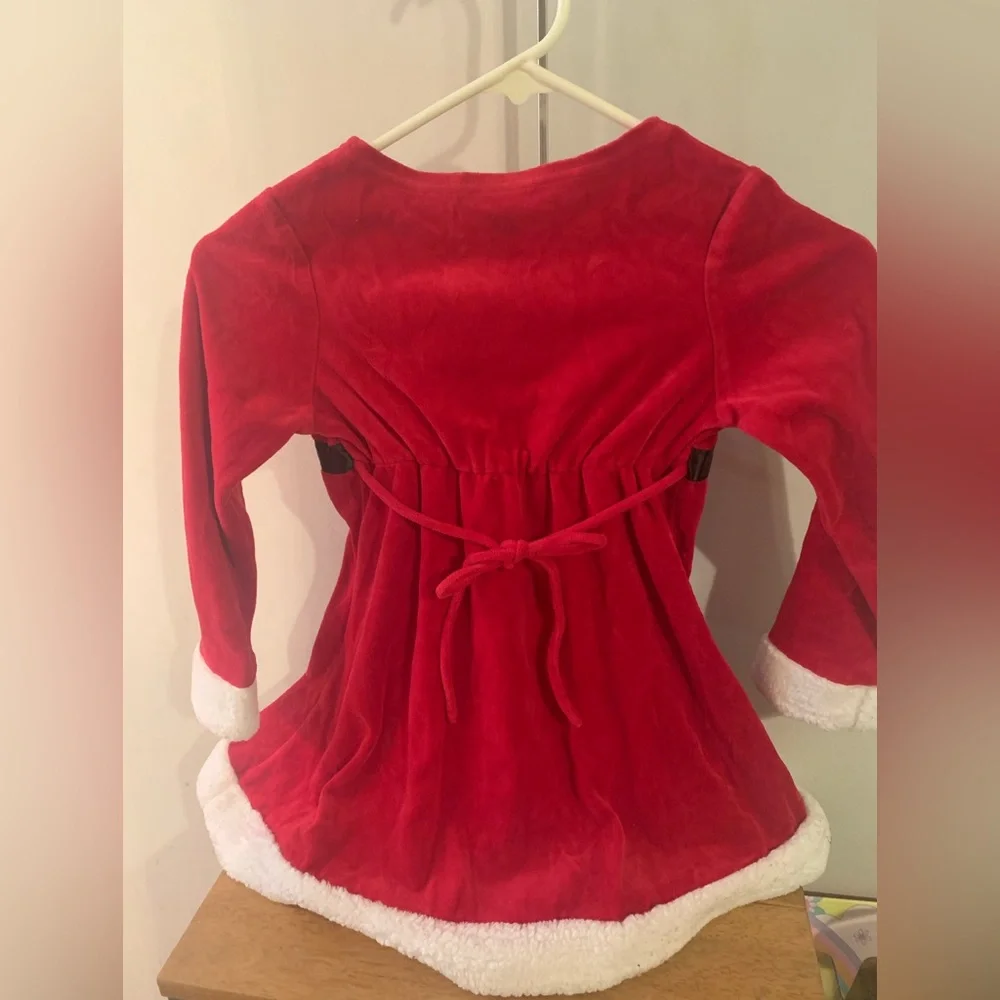 Santa Christmas Dress Girls Size 6X